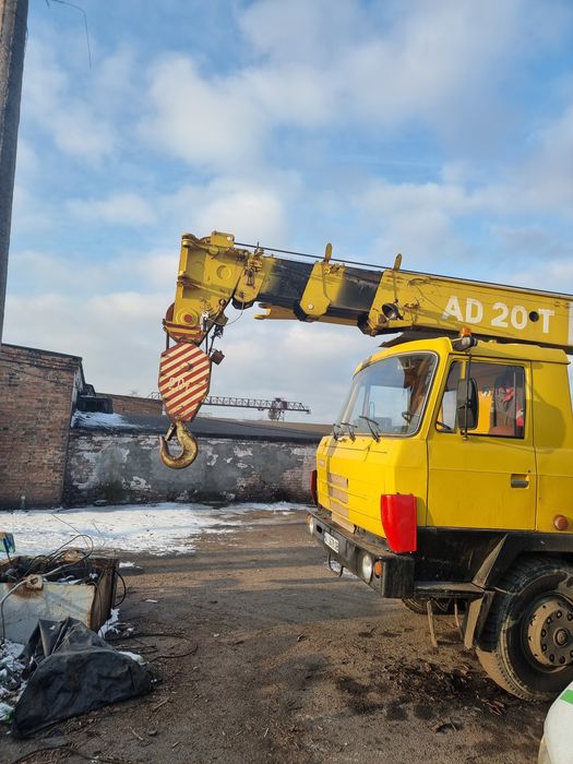 Кран авто и авто вышка 18м