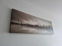 Obraz ścienny panorama miasta  140 cm x 45 cm