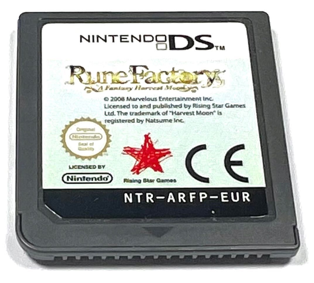 Rune Factory A Fantasy Harvest Moon Nintendo DS