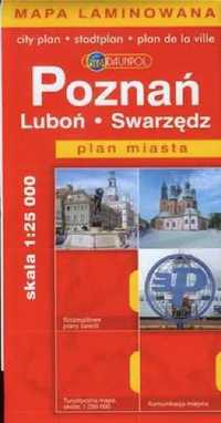 Plan Miasta EuroPilot. Poznań laminat - praca zbiorowa