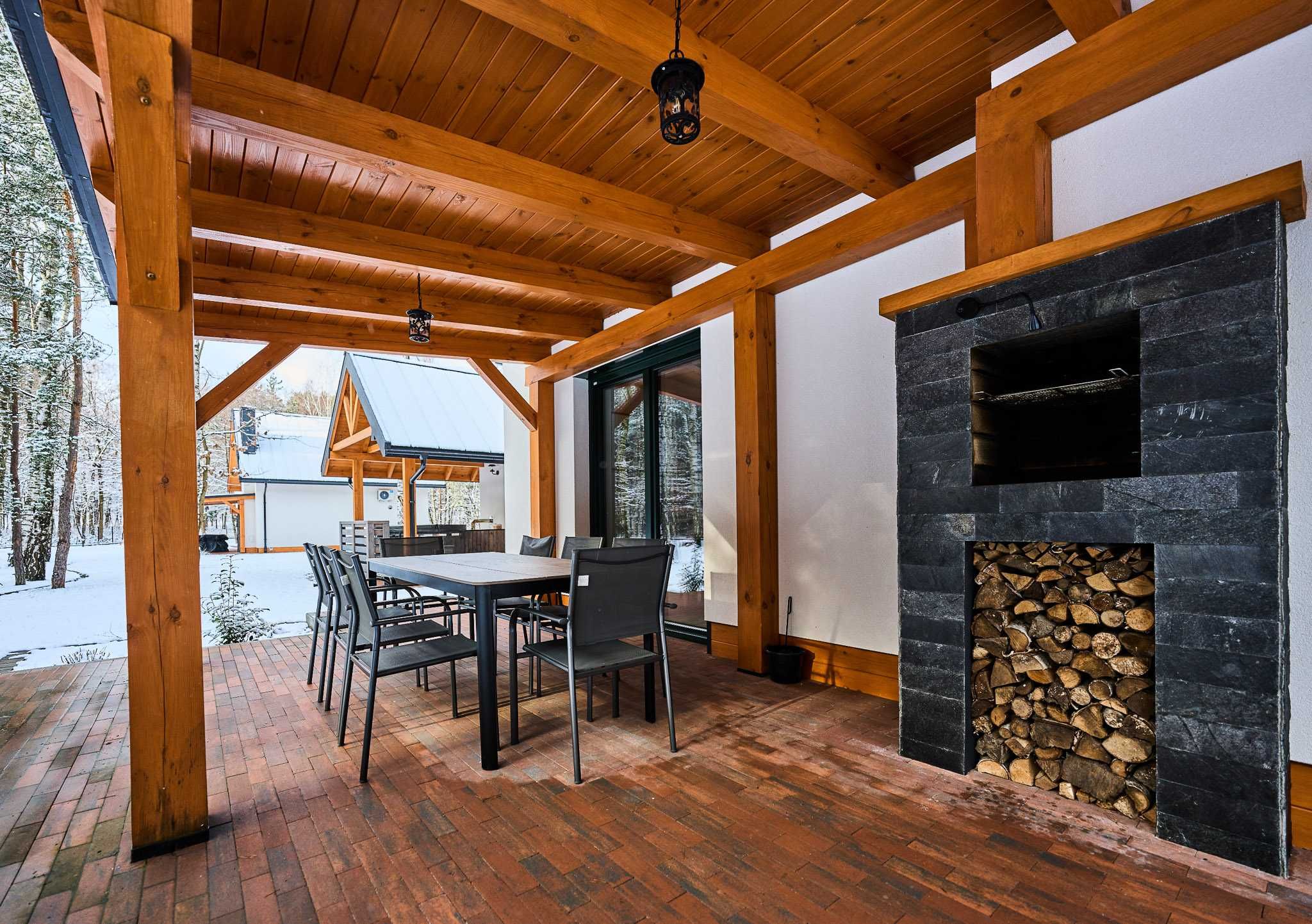 Domek na wynajem w lesie. Jacuzzi, sauna. Panieński. Urodziny. Rzeszów