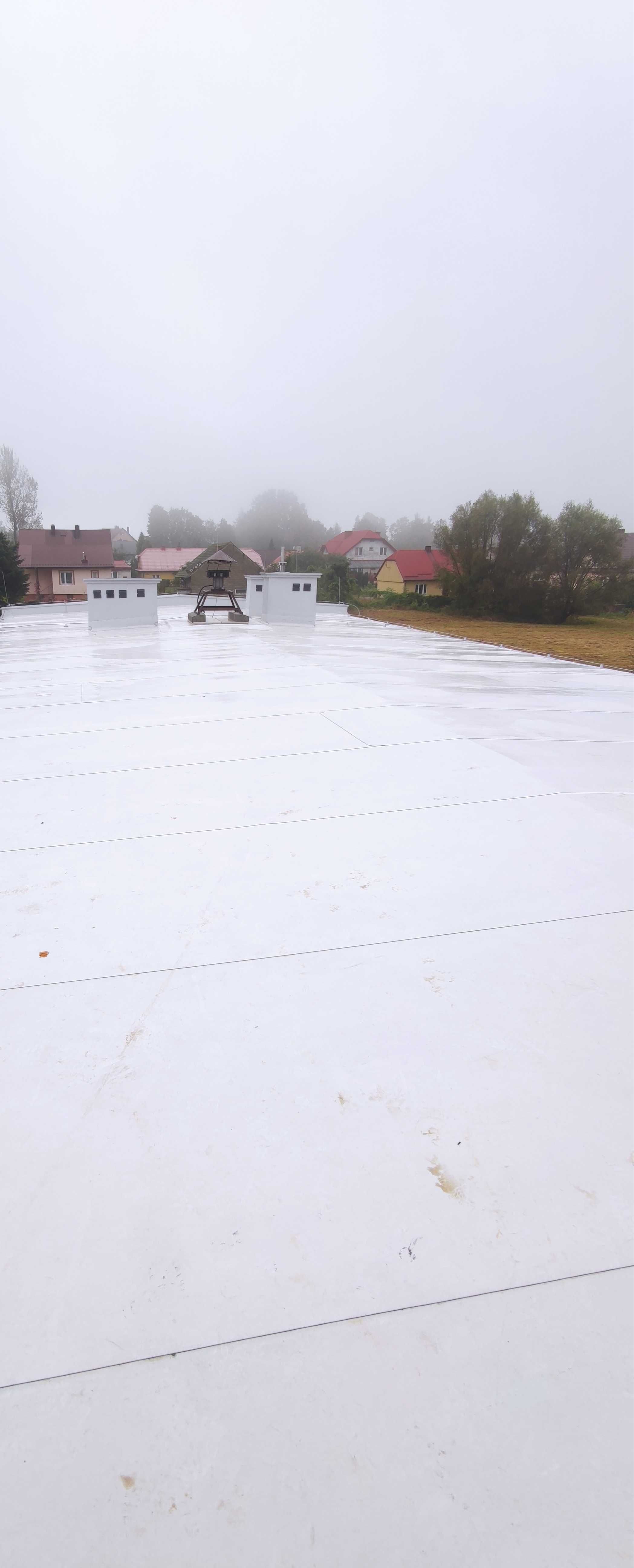 Hydroizolacja membranami EPDM, PVC, papa, obróbki blacharskie