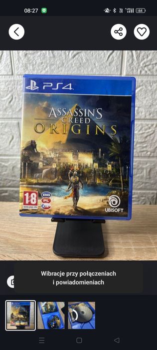Dwie gry na Ps4 Assassin Origins i Assassin's Syndicate