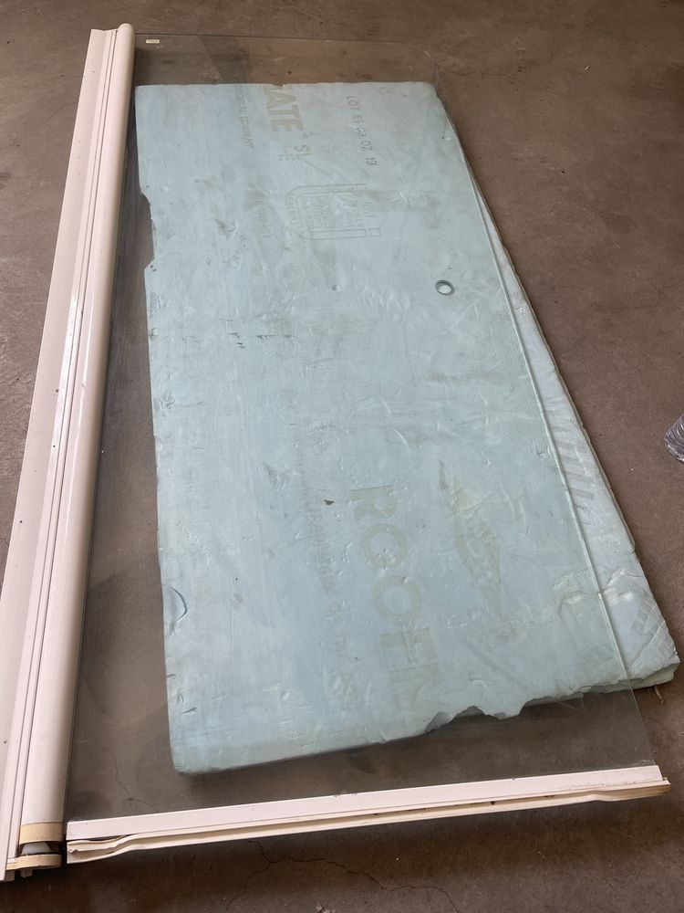 Vidro divisória banheira da ROCA | aprox.70x150cm