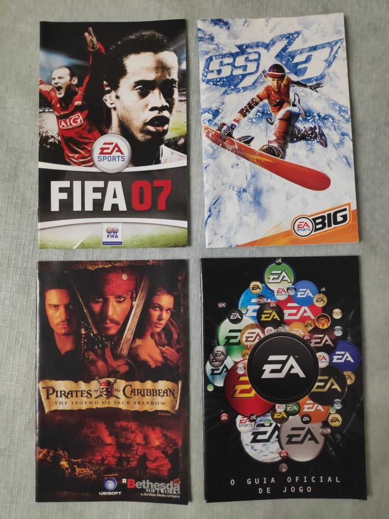 Capas e manuais PS2 - PlayStation 2