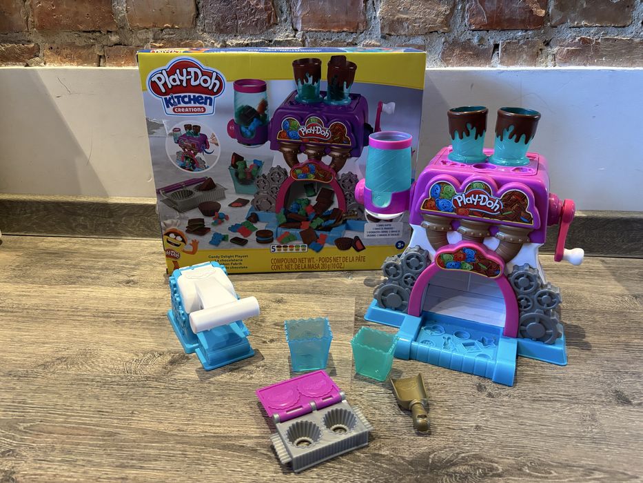 PlayDoh ciastolina fabryka cukierkow i czekolady