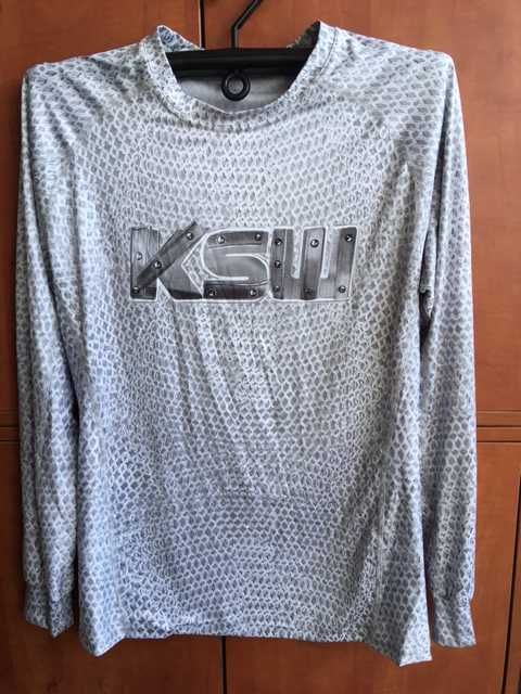 Rashguard KSW,rozmiar L,kolor szary.