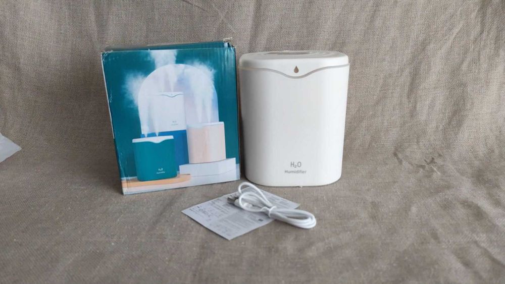 USB зволожувач повітря з подвійним розпилювачем