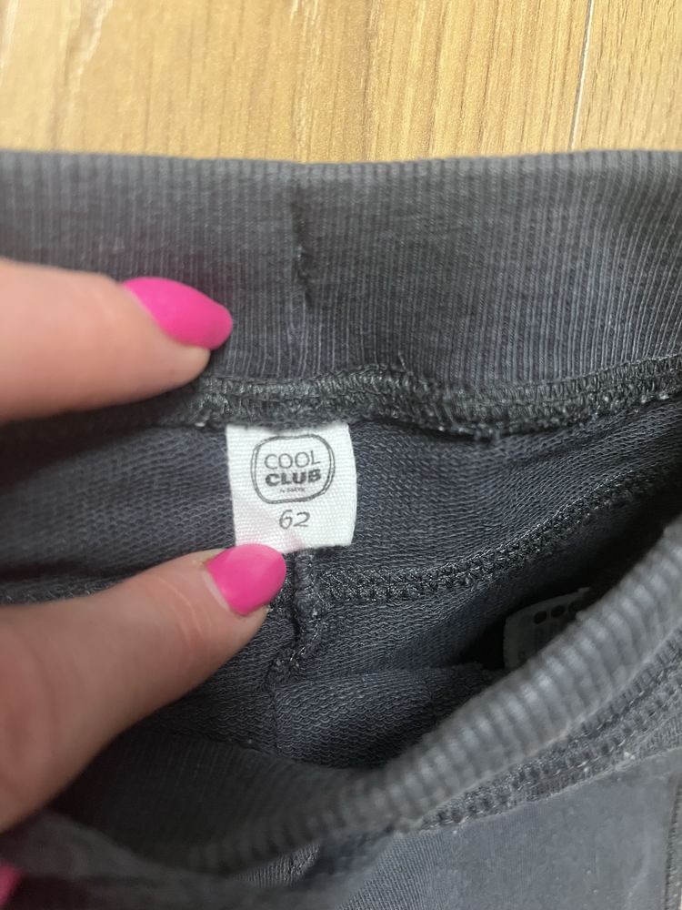 Zestaw 7 szt spodni chłopięcych rozm 62 / Smyk, C&A, Pepco, KIK