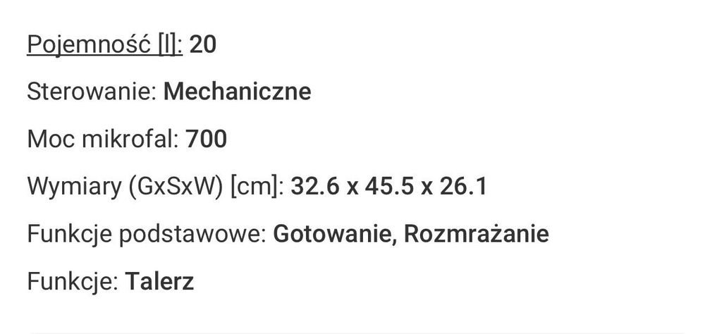 Kuchenka mikrofalowa HISENSE + osłona gratis