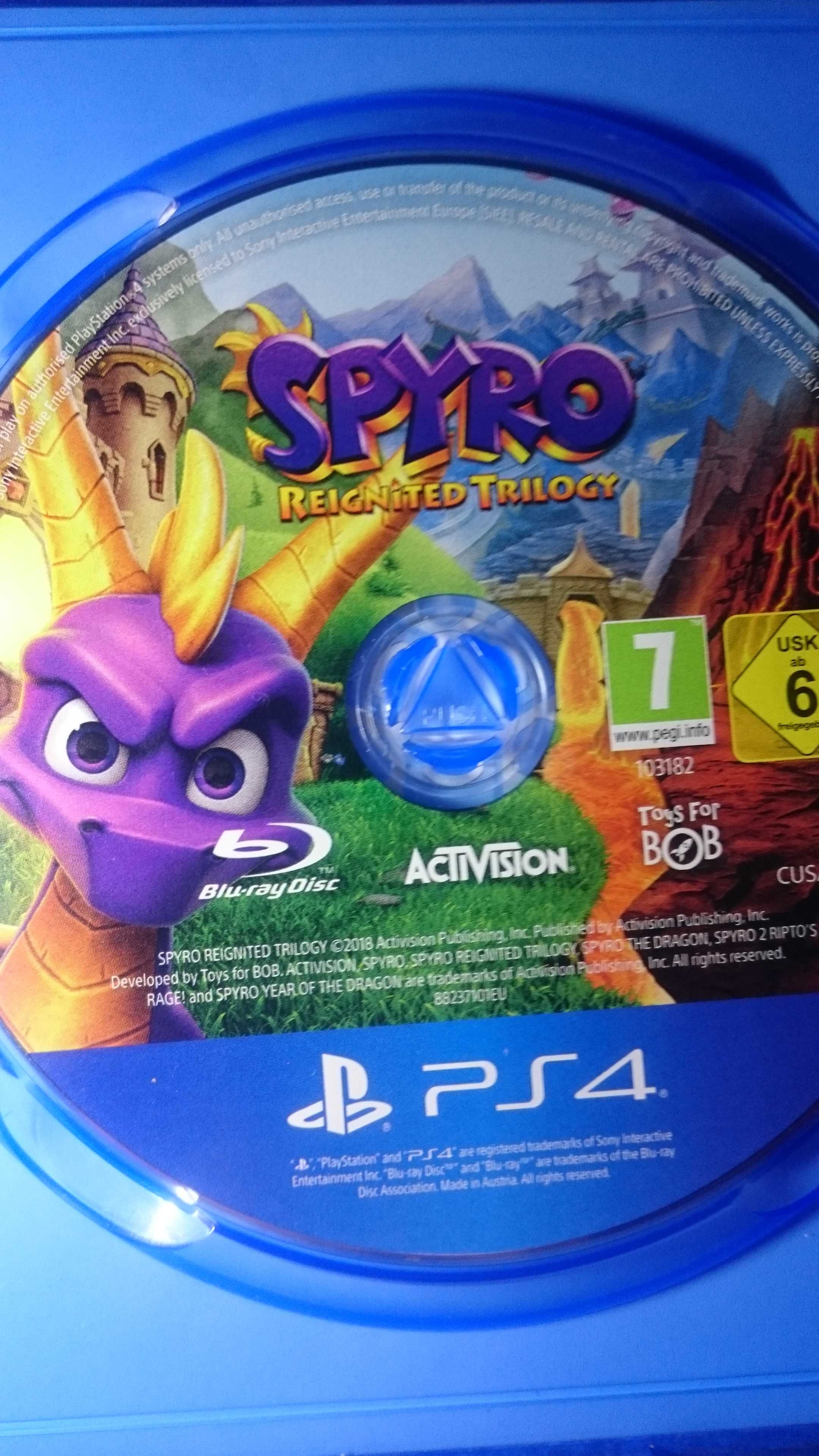 Spyro trilogy trylogia TRZY GRY ps4 playstation 4 minecraft lego gta