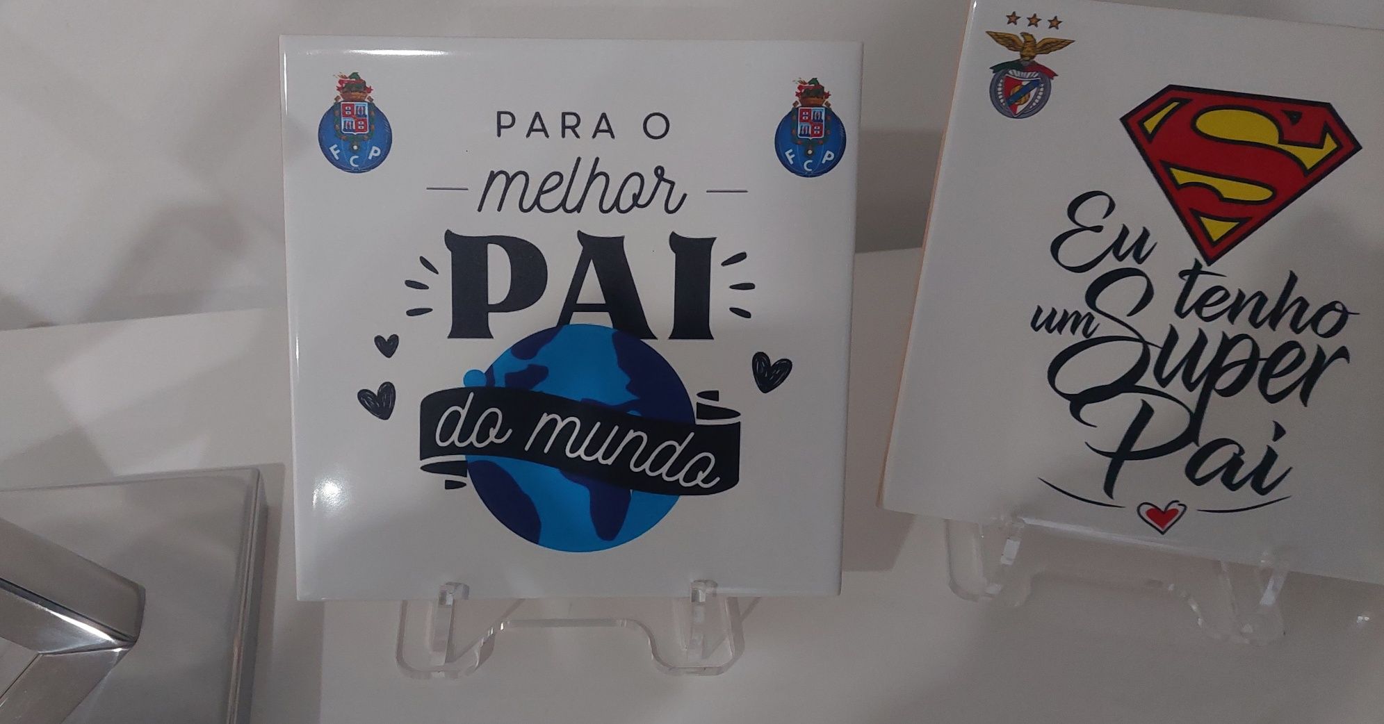 Azulejo personalizado melhor Pai