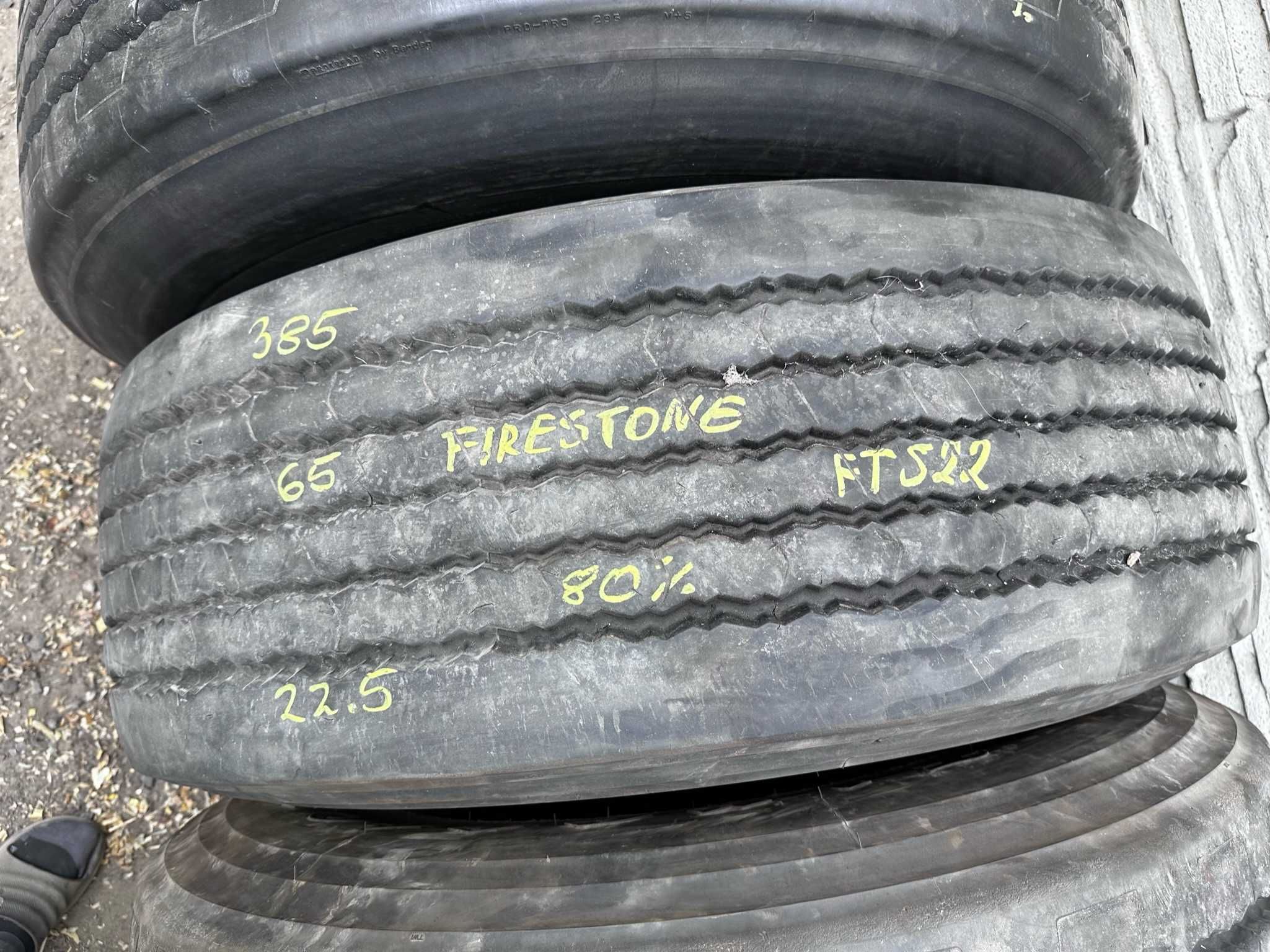 OPONA OPONY Ciężarowe Naczepowe 385/65R22.5 160K FIRESTONE FT522 PLUS