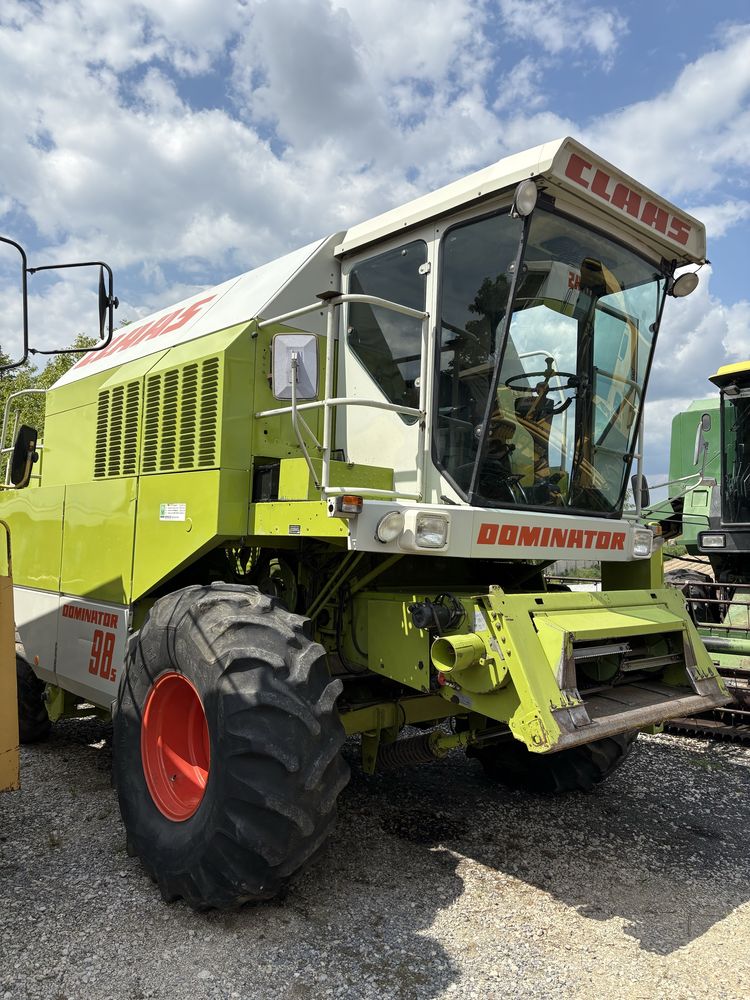 Claas Dominator 98s sieczkarnia przystawka do rzepaku klima heder