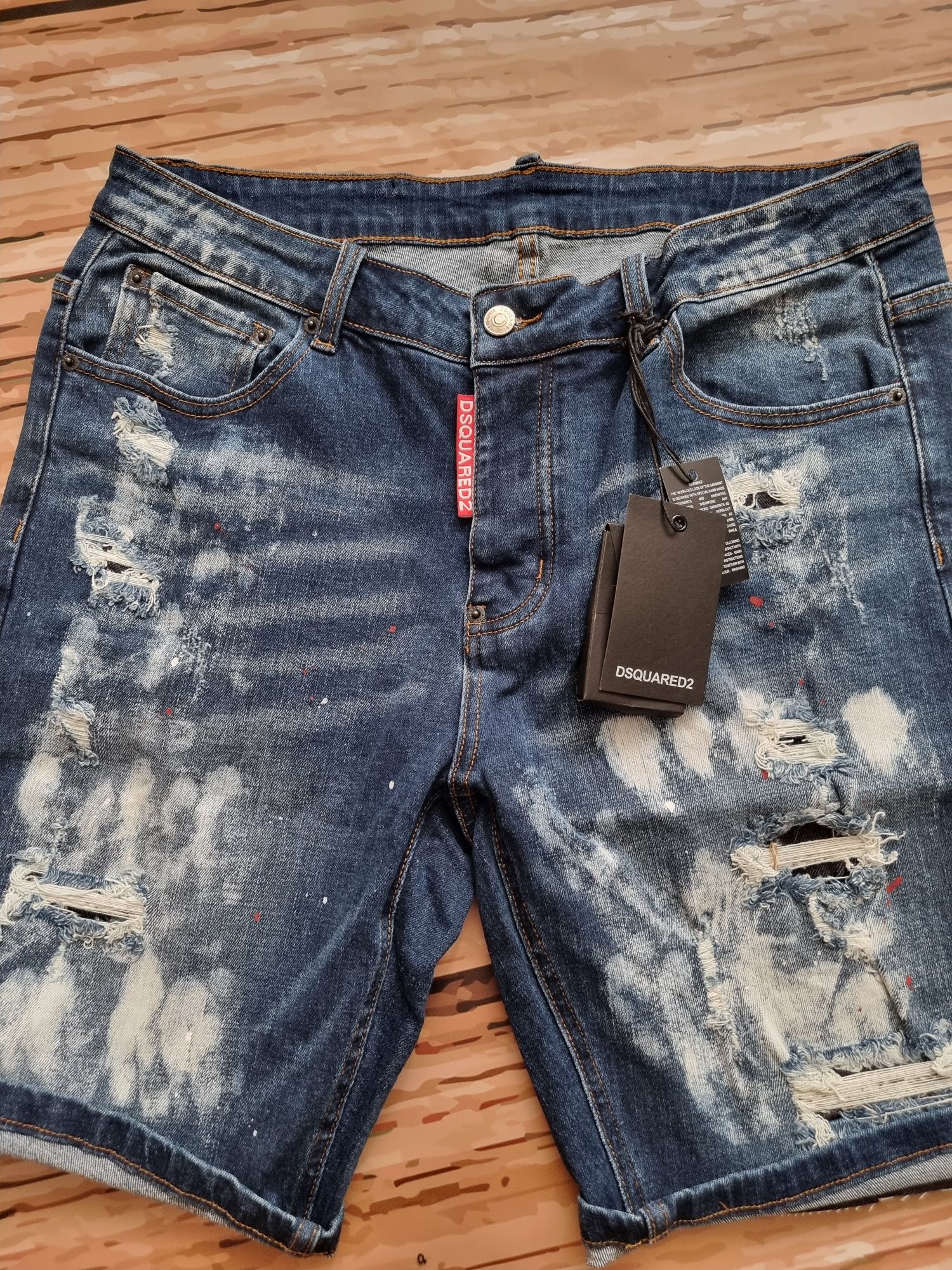 Dsquared2 чоловічі джинсові шорти 50 розмір