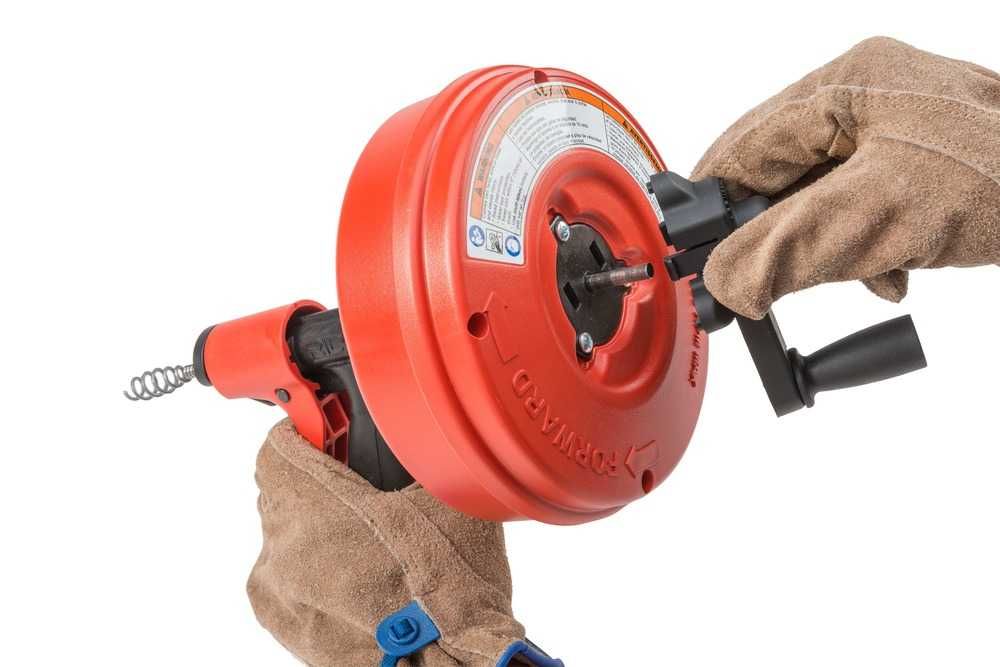 Desentupidor Manual RIDGID 57043 POWER SPIN RIDGID  JR19