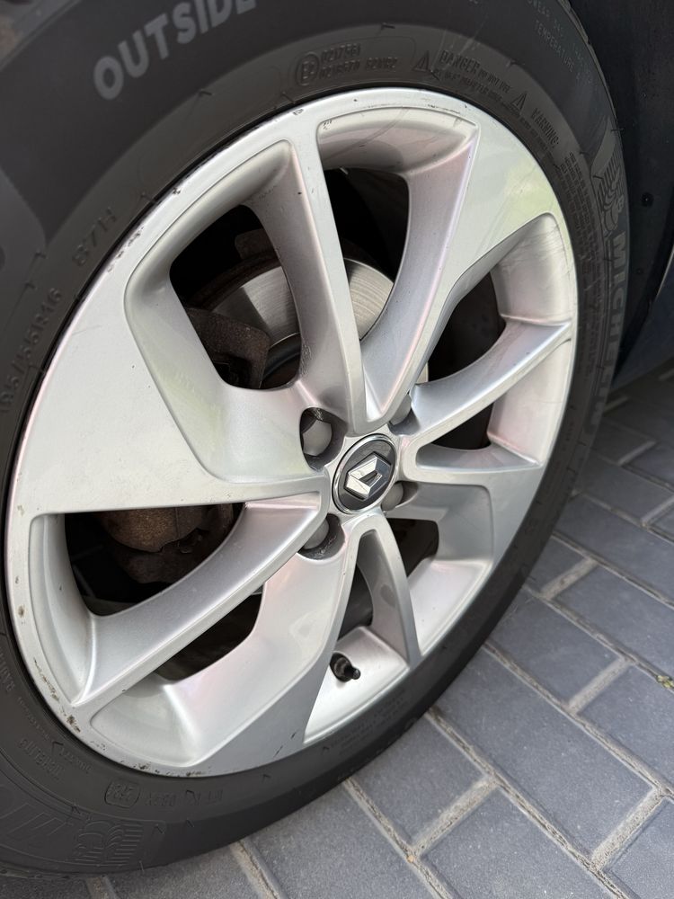Alufelgi 16’ 4x100 Renault clio, Dacia