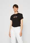 T-shirt regular fit, print, czarny Tommy Jeans M