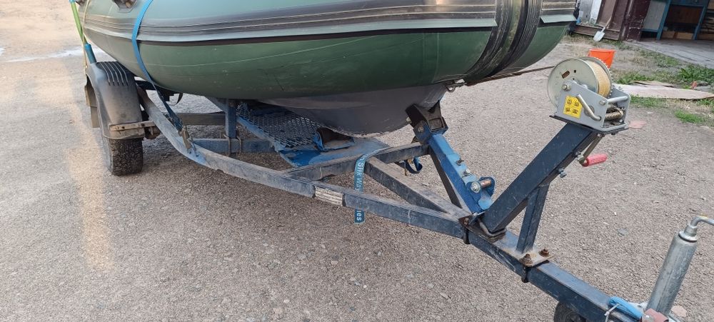 Лодка РИБ Навигатор 360 с лафетом