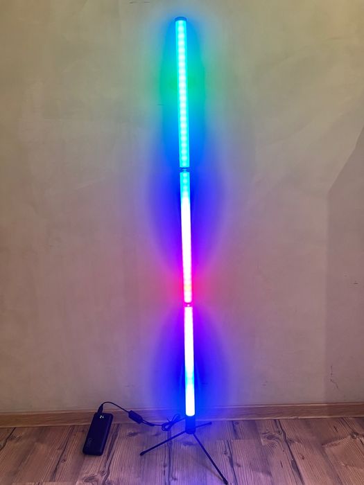 Lampa podłogowa LED RGB 122cm / FREE APP ! / PONAD 250 trybów !