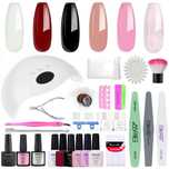 Zestaw do manicure hybrydowego Elite99 lampa 48W