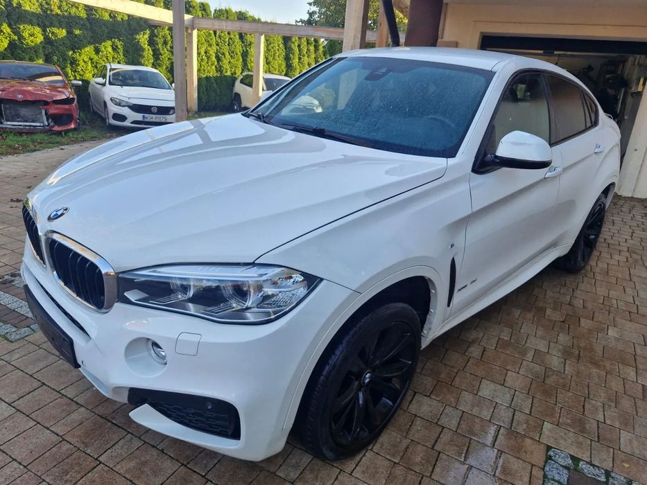 BMW X6 50 D Xdrive krajowa uszkodzona
