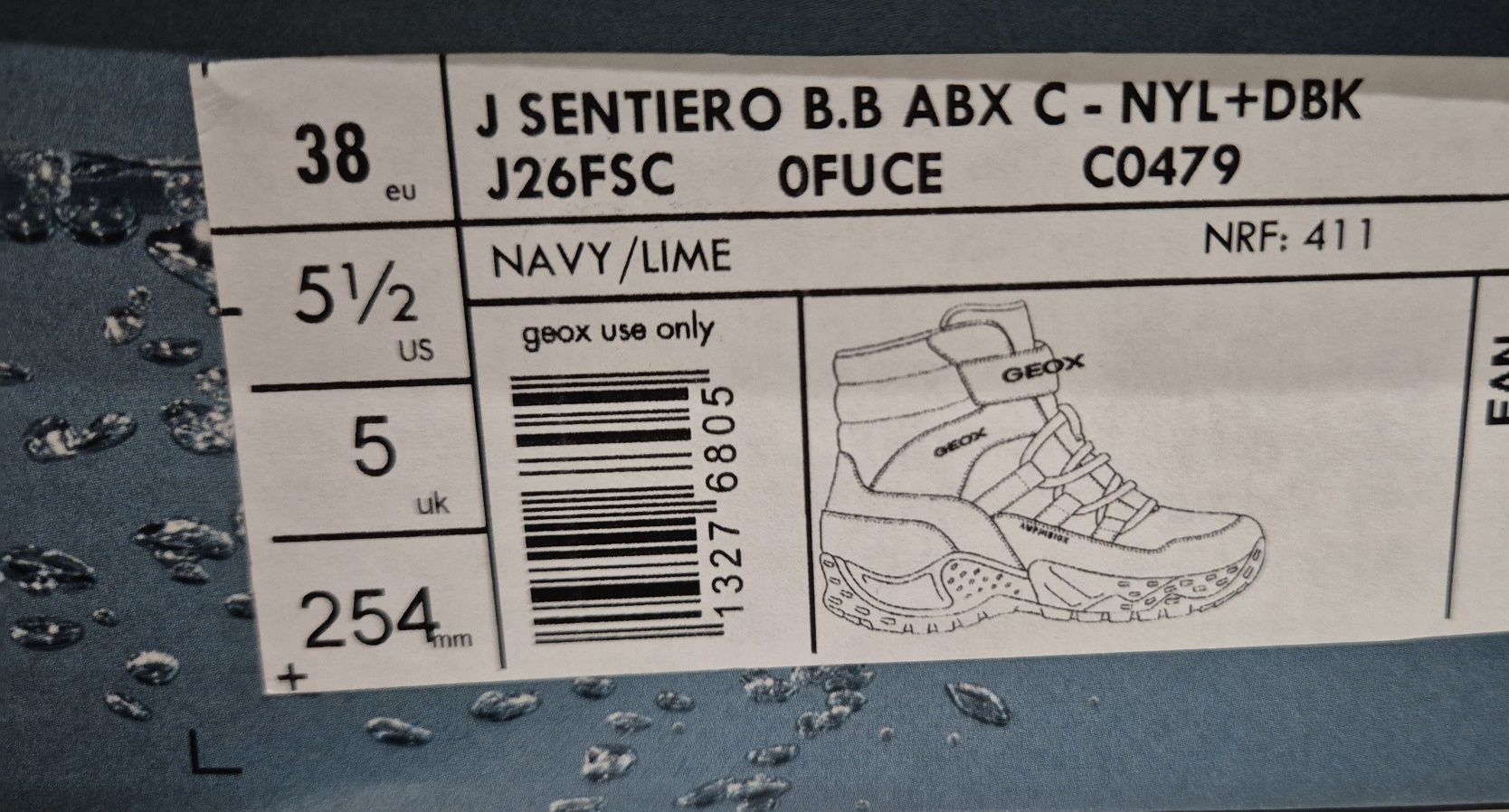 Buty zimowe Geox r.38 stan b.dobry