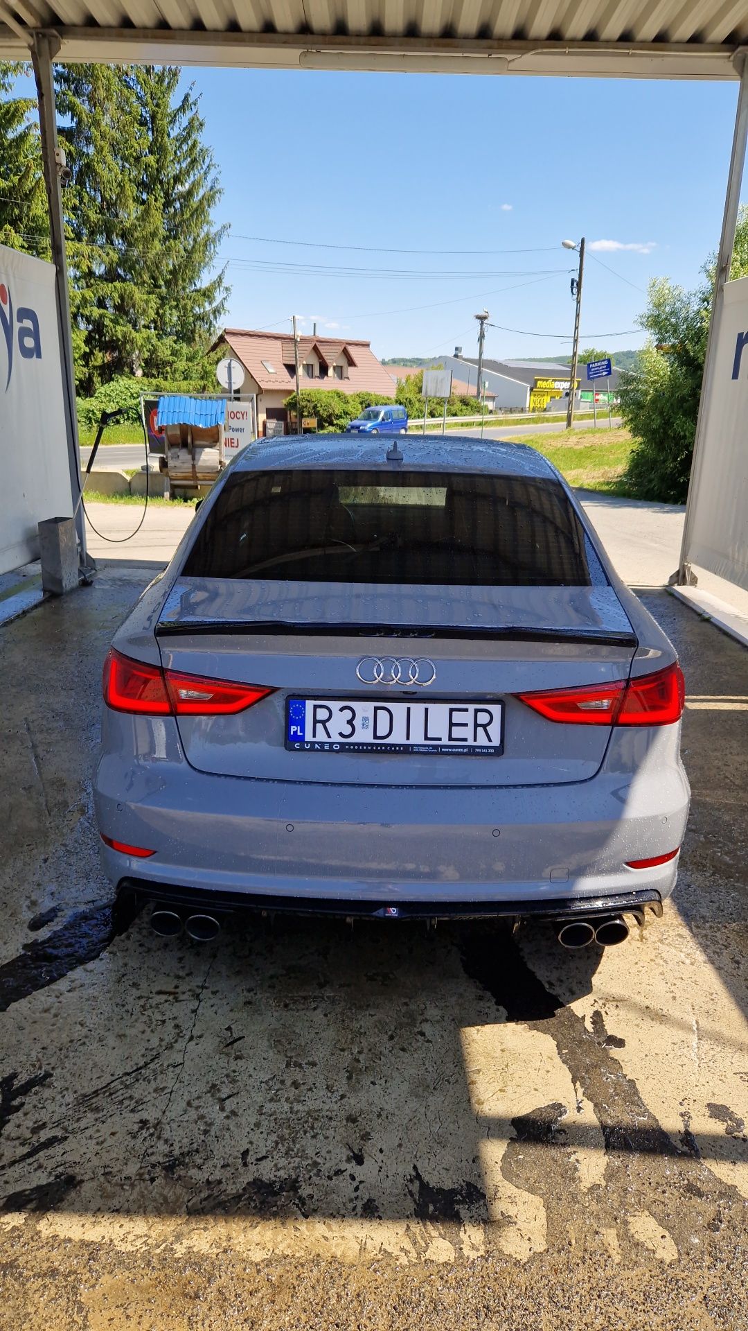 W idealnym stanie AUDI a3/s3 8v sedan quattro nardo grey 400km