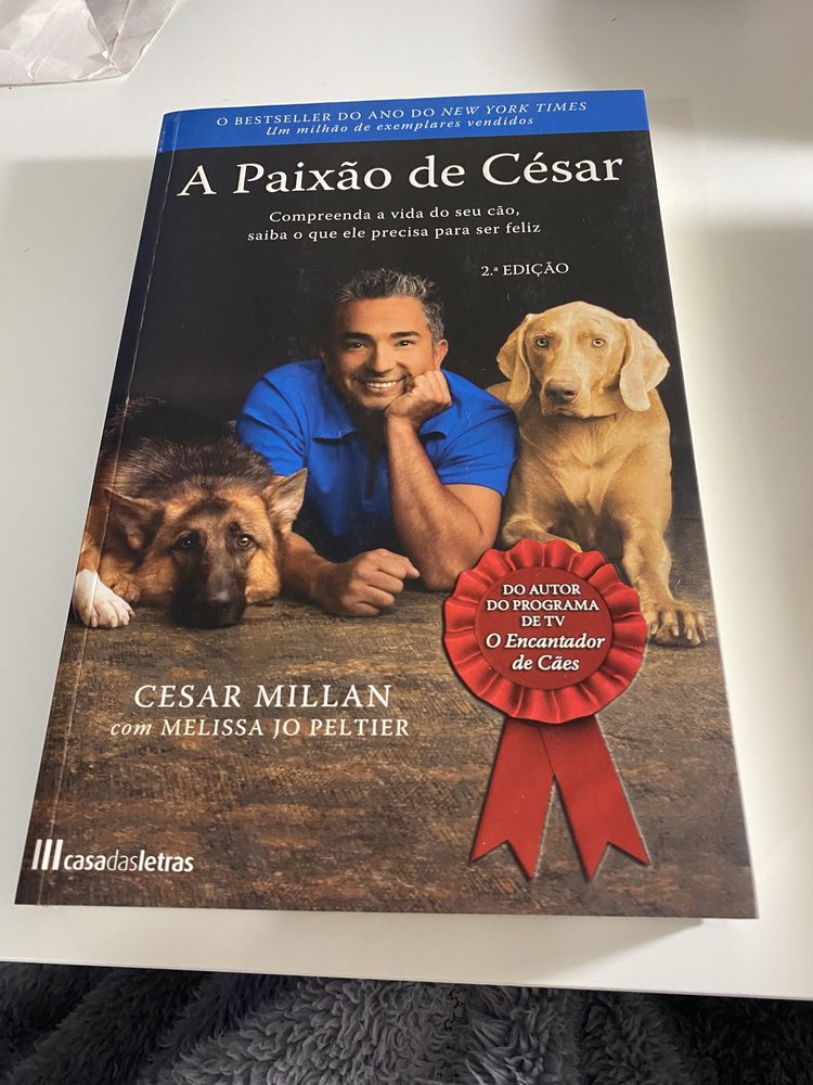 Livro “A paixão de Cesar” de Cesar Millan