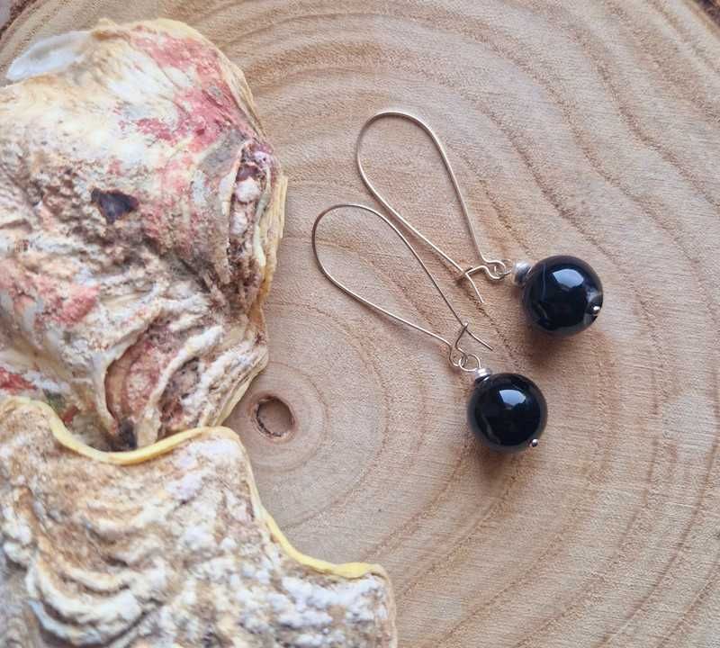 Kolczyki handmade Agat