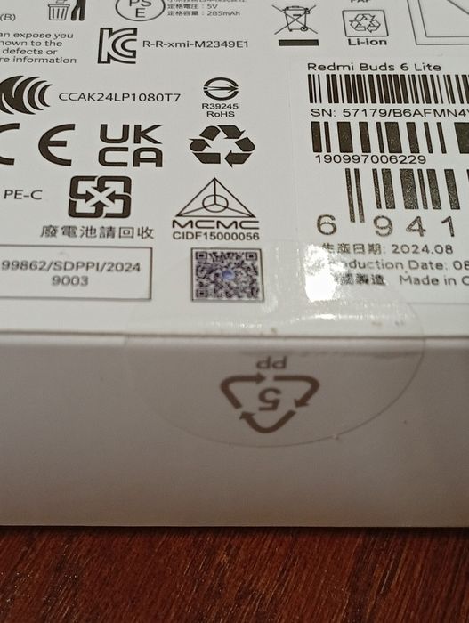 Редмі Будс 6 Літе електроника