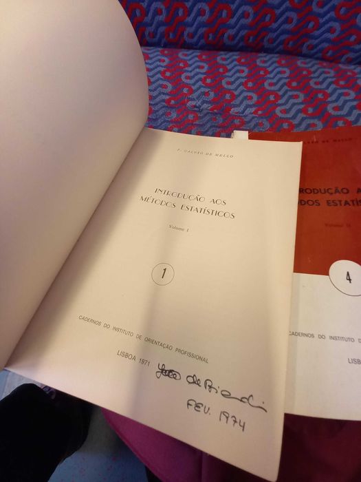 Introdução aos Métodos Estatísticos dois volumes