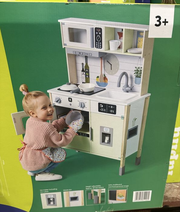 lupilu® Kuchnia drewniana, 24 elementy