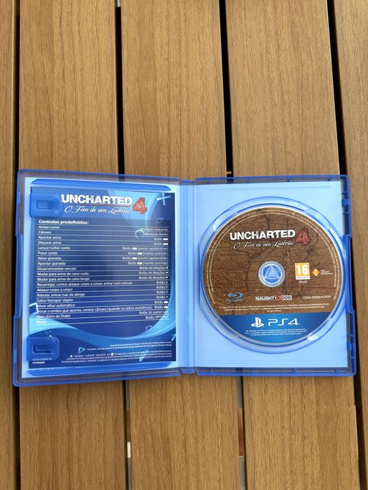 Uncharted 4 - O Fim de um Ladrão PS4