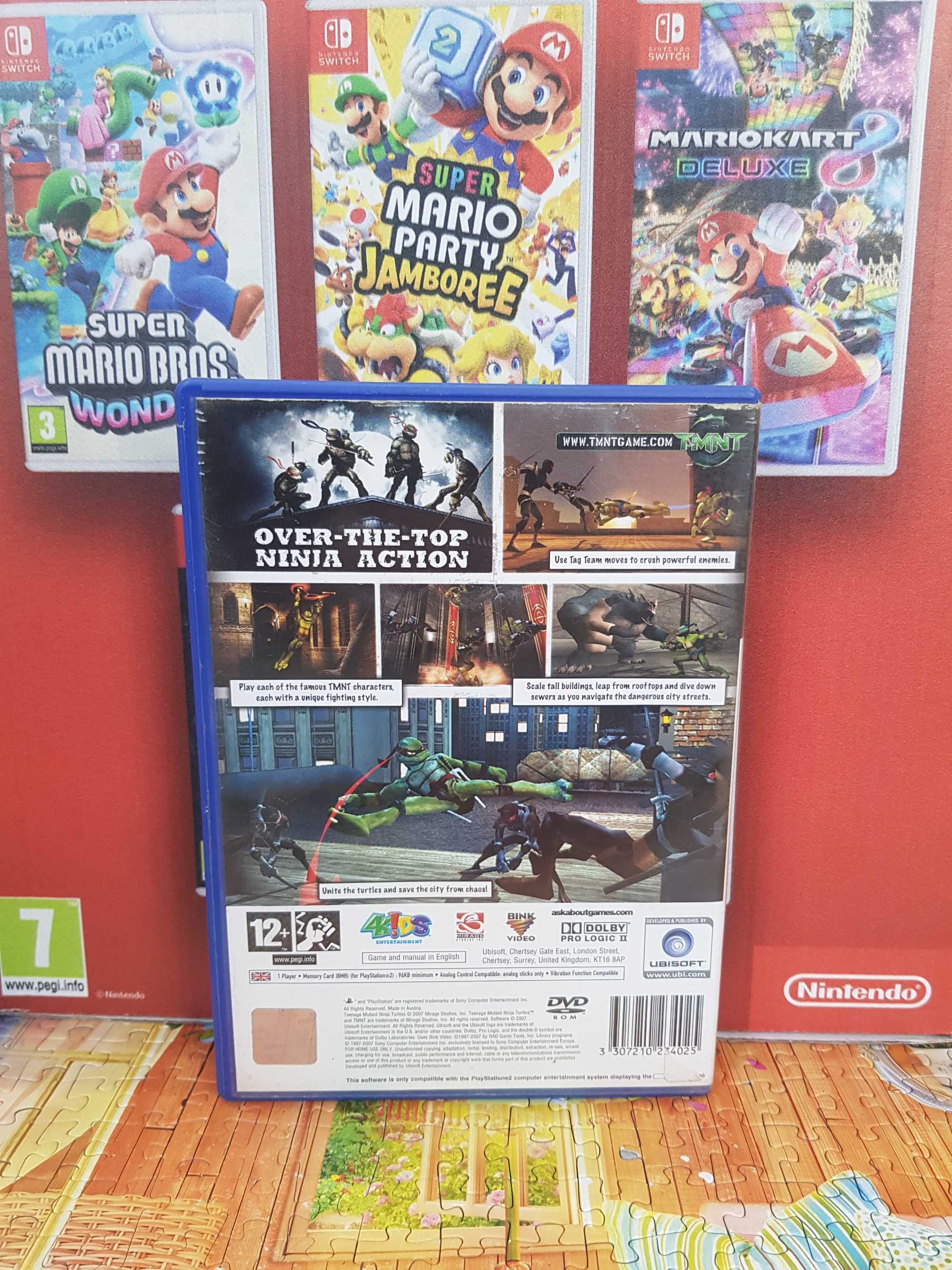 TMNT Teenage Mutant Ninja Turtles PS2 Sklep Iława