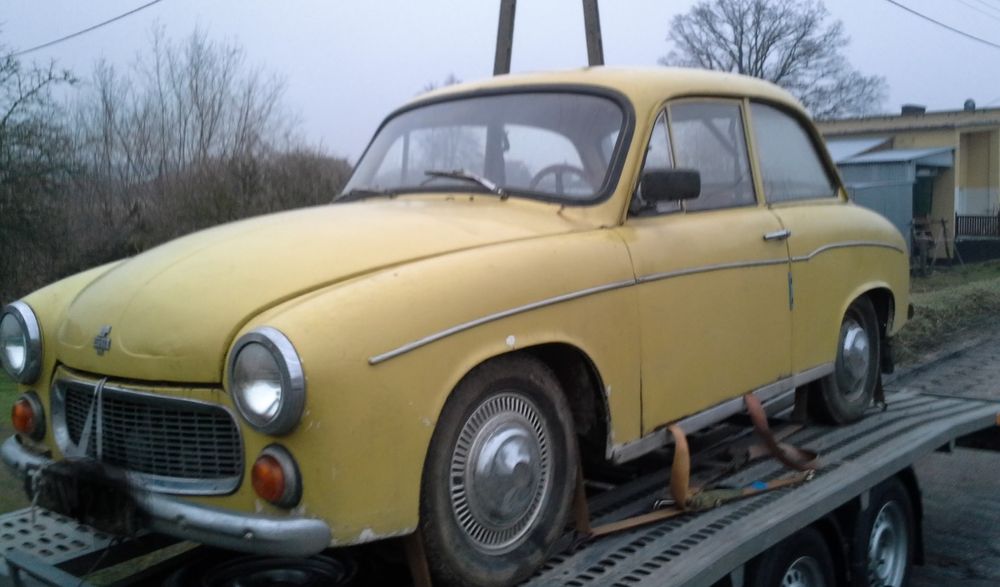 Syrena 105 nowa karoseria,nowe chromy,karta gwarancja,instr. obsługi