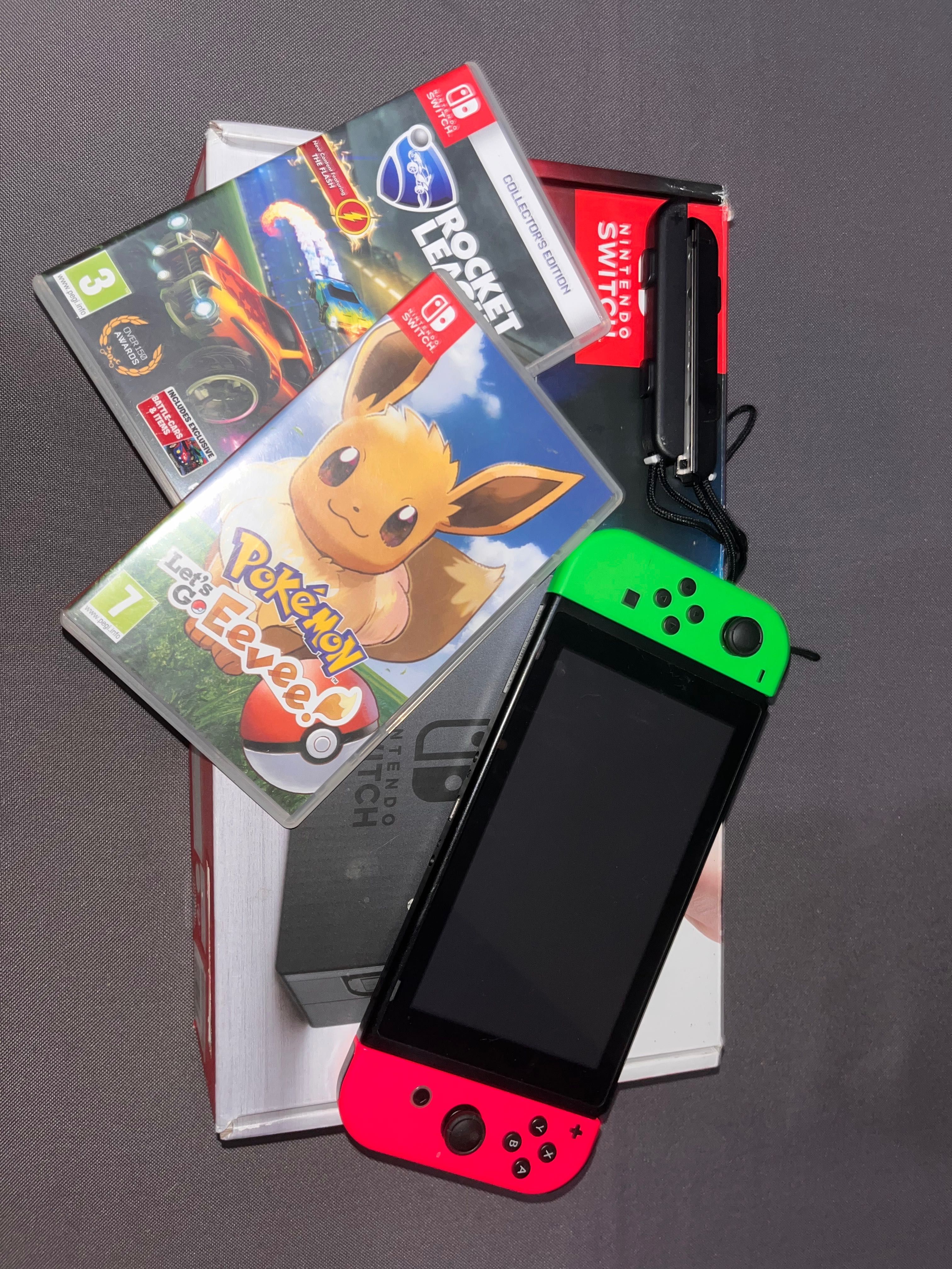 Konsola Nintendo switch + Gry