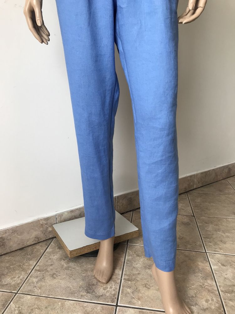 H&M Premium spodnie damskie S 100% len
