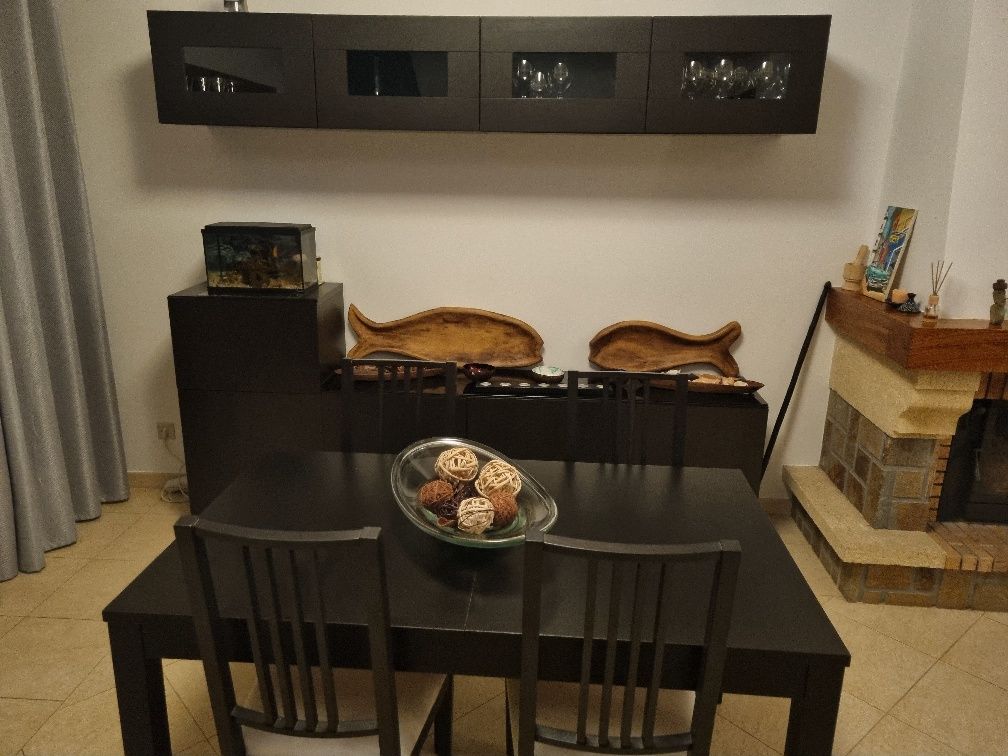 Vendo conjunto de moveis e mesa sala