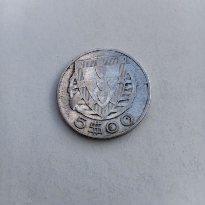 moeda 5.00 prata 1943
