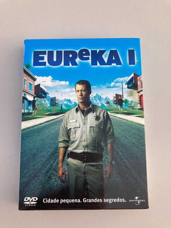 Dvd primeira temporada do Eureka
