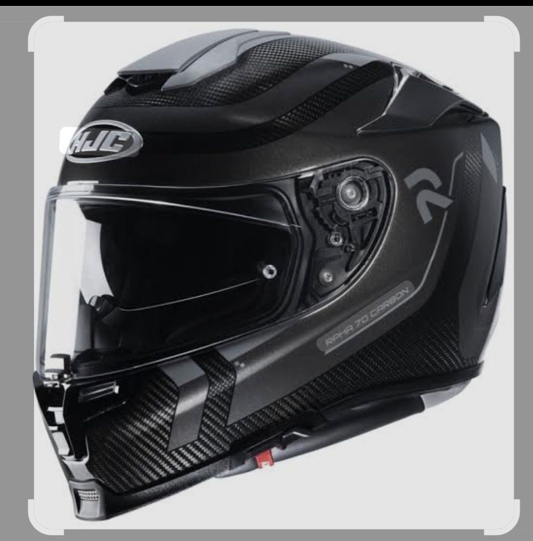 Capacete intregal Hjc rapha 70 em carbono tamanho L