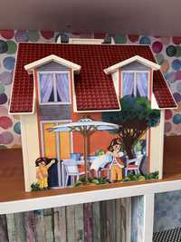 Przenośny domek dla lalek playmobil