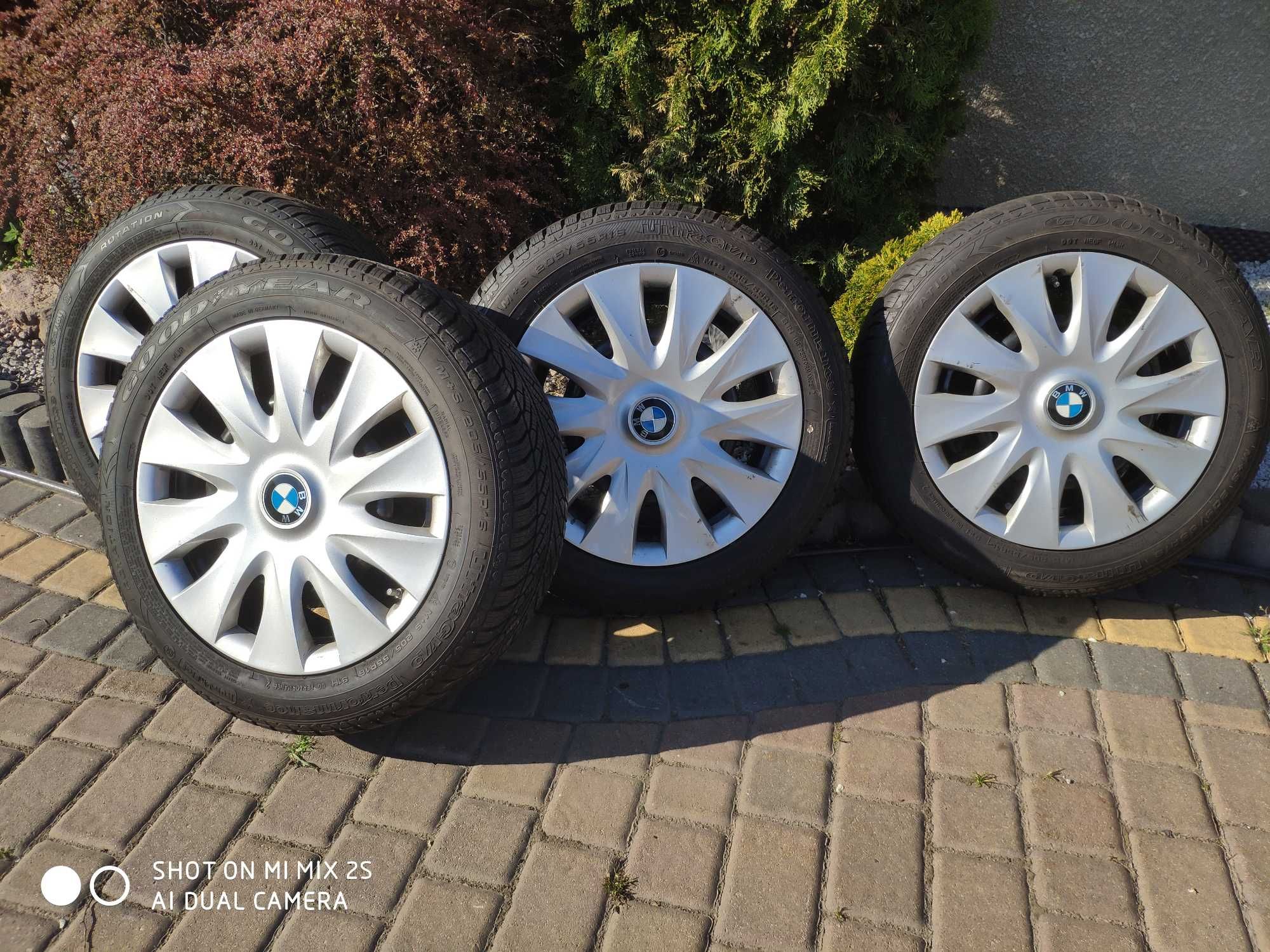 Kołpaki BMW na felgi 16 OEM 205/55R16 5x120 zima komplet oryginal