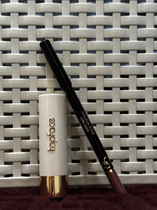 Помада TopFace віддтінок 004 з олівцем