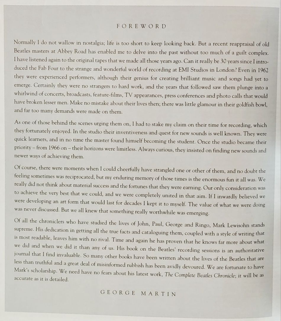 The BEATLES Chronicle