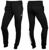 Spodnie dresowe damskie Adidas czarne  r.L,XL