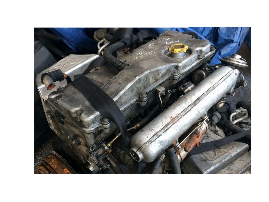 Silnik kompletny z osprzętem LAND ROVER DISCOVERY 2 II  DEFENDER 2,5 2.5  TD5 15P