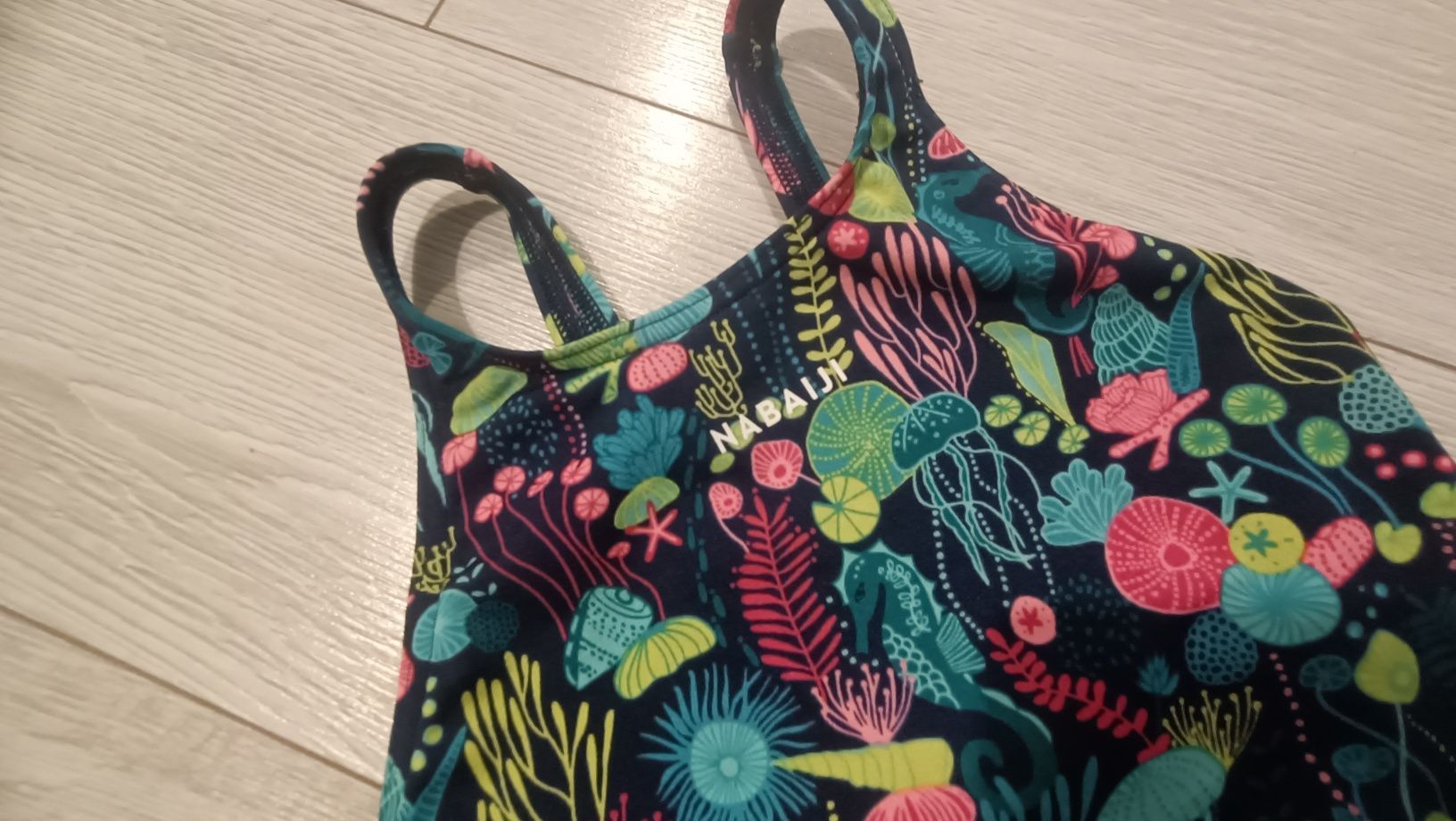 Strój kąpielowy jednoczęściowy Decathlon Nabaiji r. 122/128.