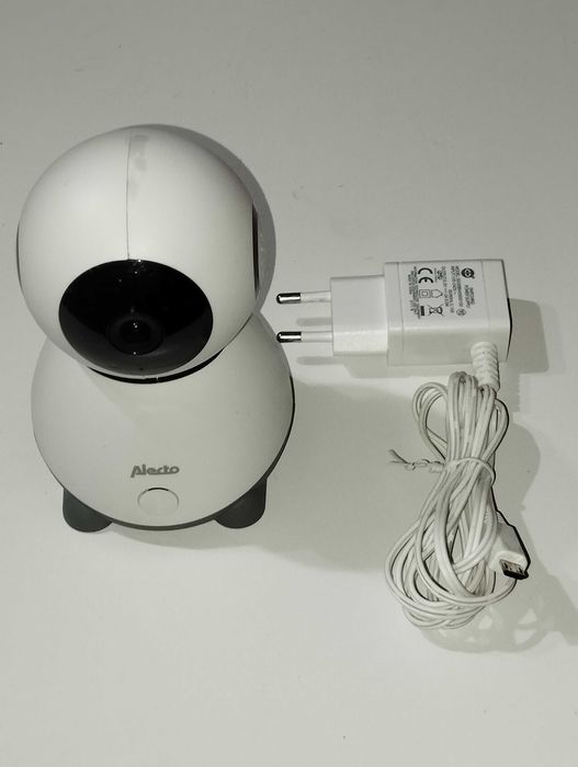 Biała Kamerka Niania Obrotowa 360 WIFI Alecto Smartbaby10